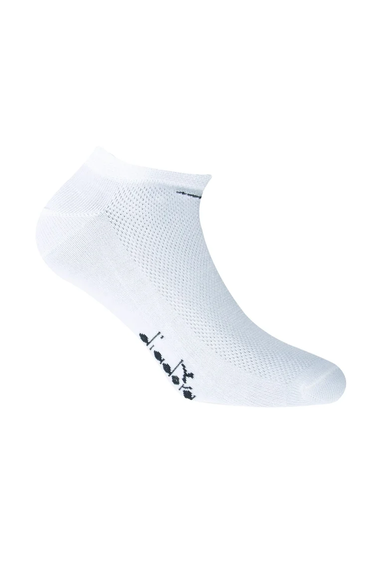 Set 3 perechi sosete unisex, bumbac, alb,, Alb