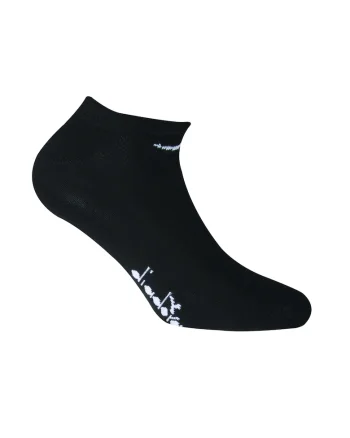 Set 3 perechi sosete unisex, bumbac, negru,, Negru
