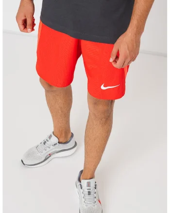 Pantaloni scurti cu tehnologie Dri-FIT, pentru fotbal Vaporknit, Rosu