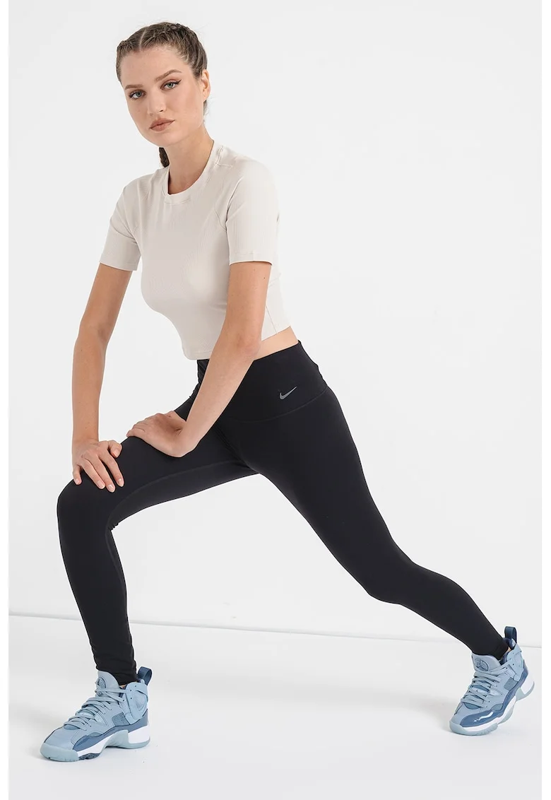Colanti cu tehnologie Dri-FIT, pentru fitness Zenvy, Negru