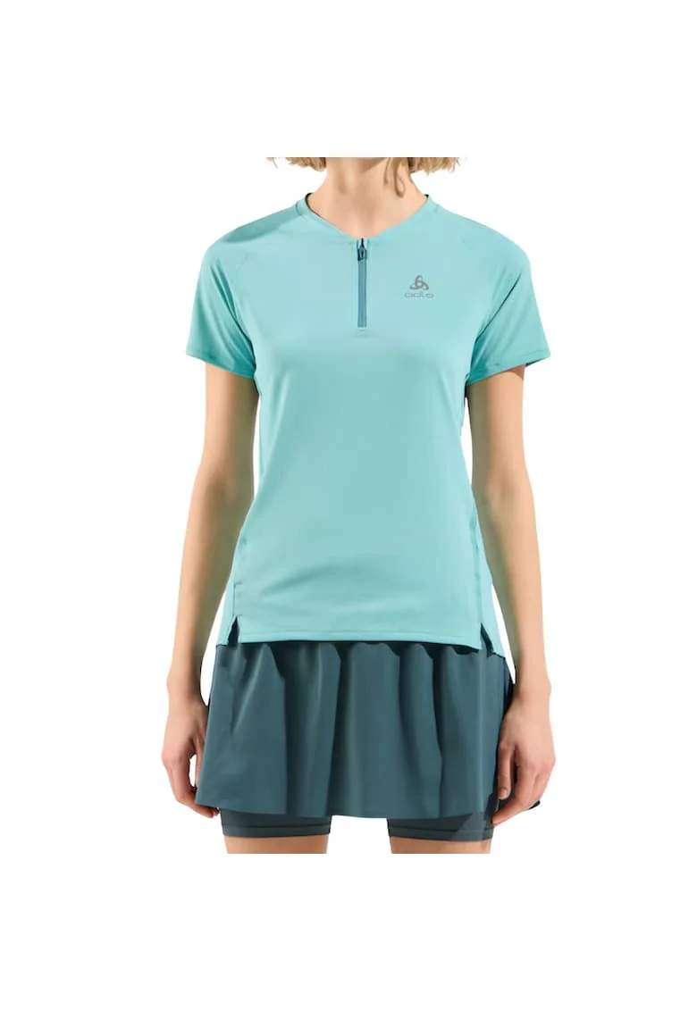 X-Alp tricou fitness cu fermoar,