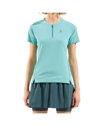 X-Alp tricou fitness cu fermoar,