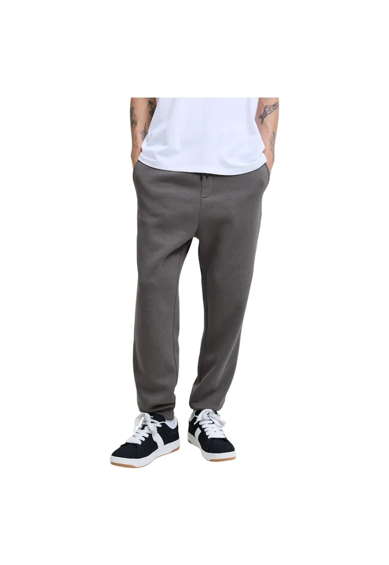 Pantaloni JACK &JONES Gordon Bradley 50498, Gri inchis