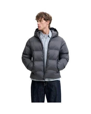 Geaca JACK &JONES Kaito Puffer Jacket Bf 51569, Gri inchis