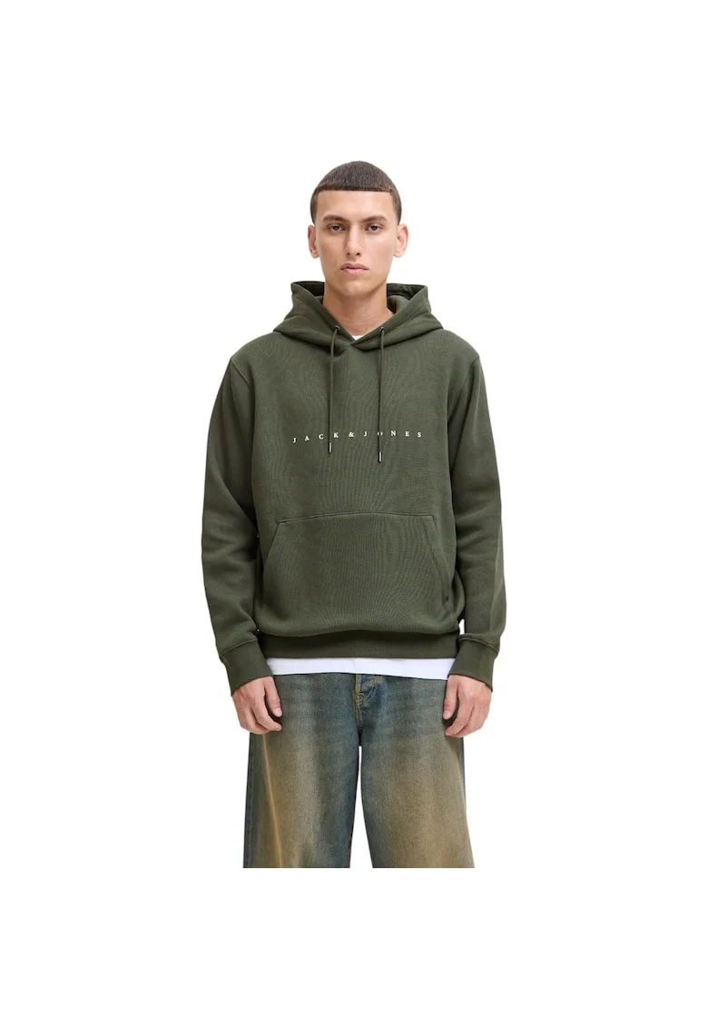 Hanorac JACK &JONES Star JJ Hood 50149, Kaki