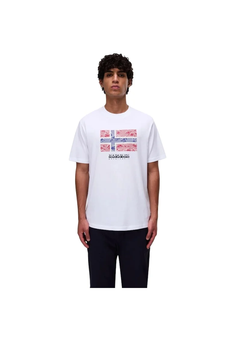 Tricou  Drapeau SS 51817, Alb