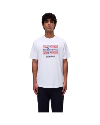 Tricou  Drapeau SS 51817, Alb