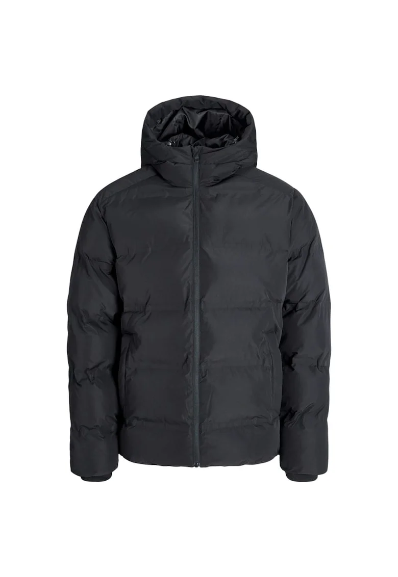 Geaca JACK &JONES Soho Puffer Hood PLS 50115, Negru