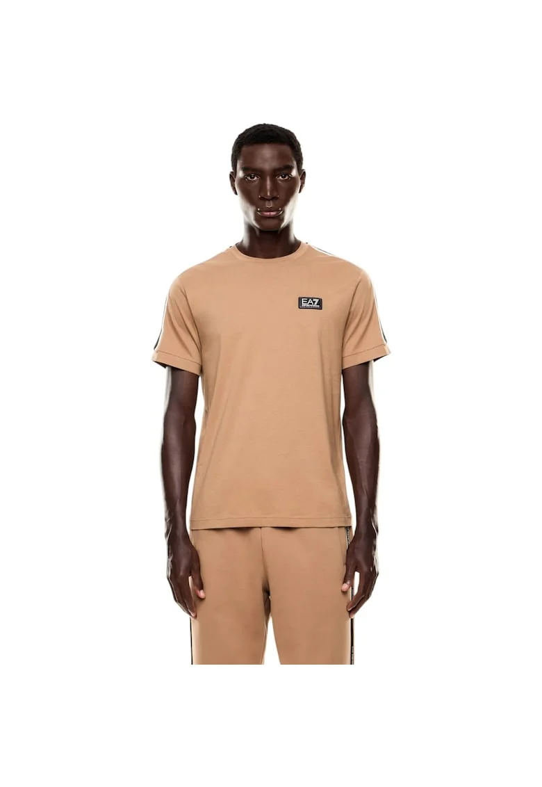Tricou  EA7 Logo Series Tape 49467, Portocaliu