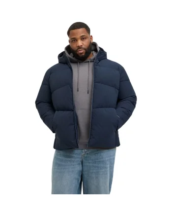Geaca JACK &JONES Global Puffer PLS 50111, Albastru inchis