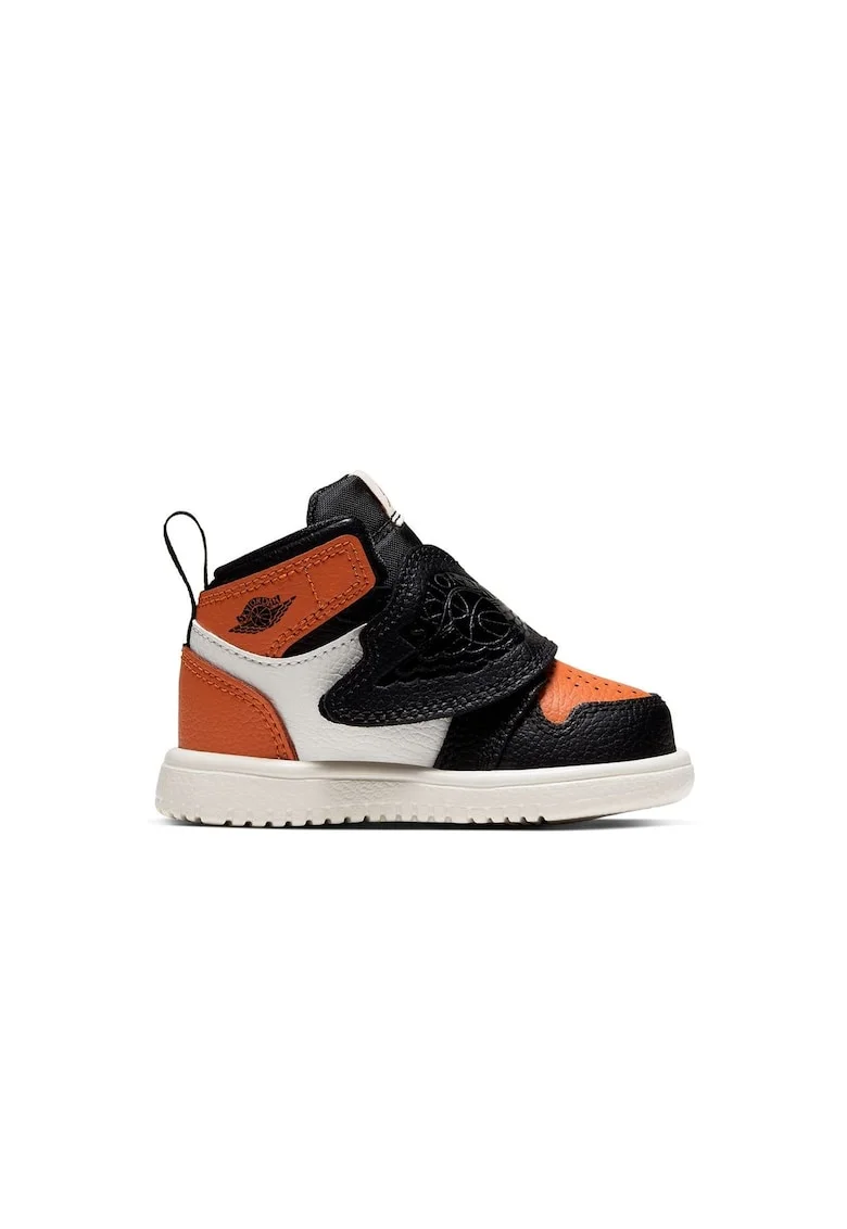 Pantofi sport  Sky Jordan 1 BT 49735, Negru/Portocaliu