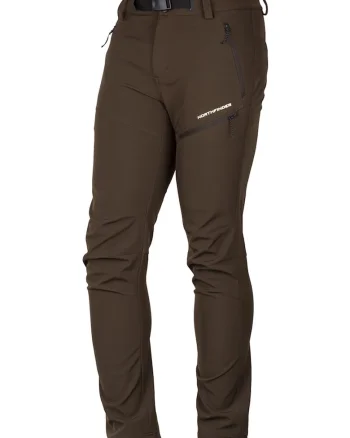 Pantaloni cu o curea ajustbila pentru drumetii Blazej, Maro inchis