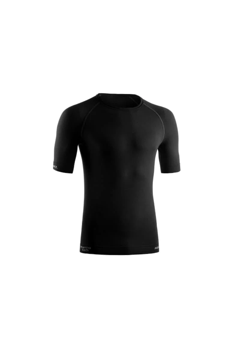 Tricou termic barbati,  Merino Lite, negru