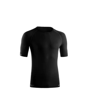 Tricou termic barbati,  Merino Lite, negru