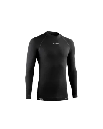 Tricou termic cu maneca lunga barbati,  Merino, negru