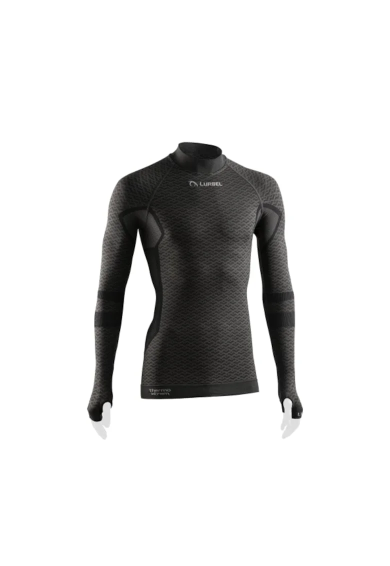 Tricou termic cu maneca lunga barbati,  Volcano, gri inchis