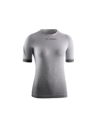 Tricou femei,  Samba, gri deschis-negru