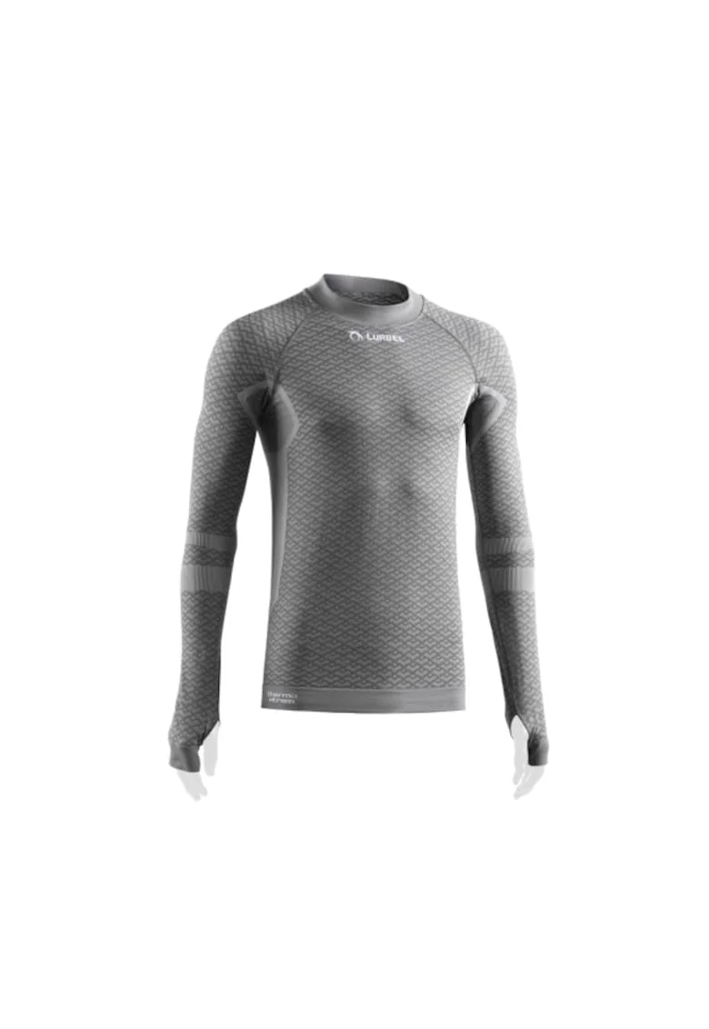Tricou termic cu maneca lunga barbati,  Volcano, gri deschis
