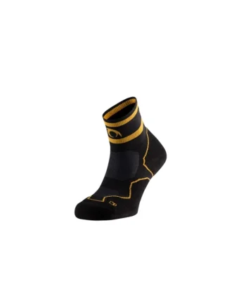 Ciorapi Trail Tunning,  Desafio Spirit Four, negru-galben