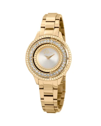 Ceas de dama  Quartz, 36mm, 3ATM, Auriu, Auriu