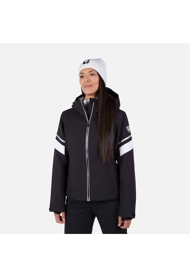 Geaca ski  W STRAWPILE JKT, negru, pentru dama, Negru