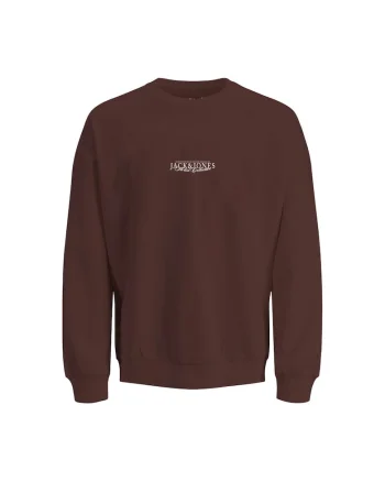 Bluza JACK &JONES Bleecker Aop Box Crew JNR 52349, Maro