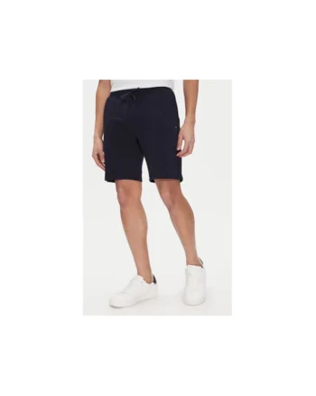 Pantaloni scurti sport barbati,  bumbac, bleumarin, Bleumarin
