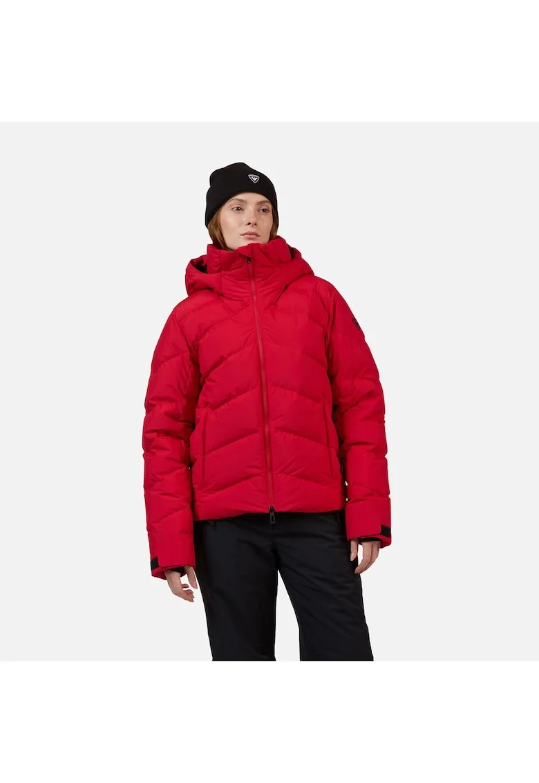 Geaca ski  W WISPILE RIPSTOP DOWN JKT, rosu, pentru dama, Rosu