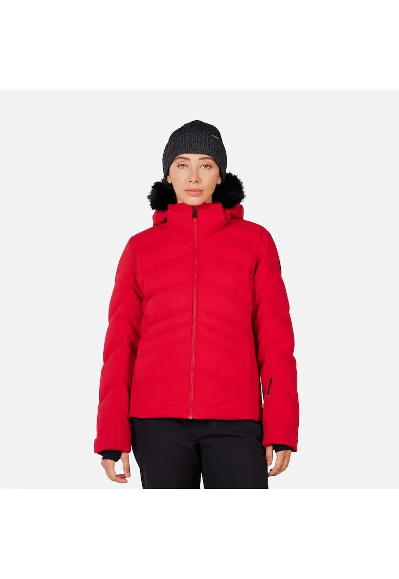 Geaca ski  W STACI INSULATED JKT, rosu, pentru dama, Rosu