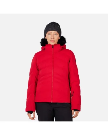 Geaca ski  W STACI INSULATED JKT, rosu, pentru dama, Rosu