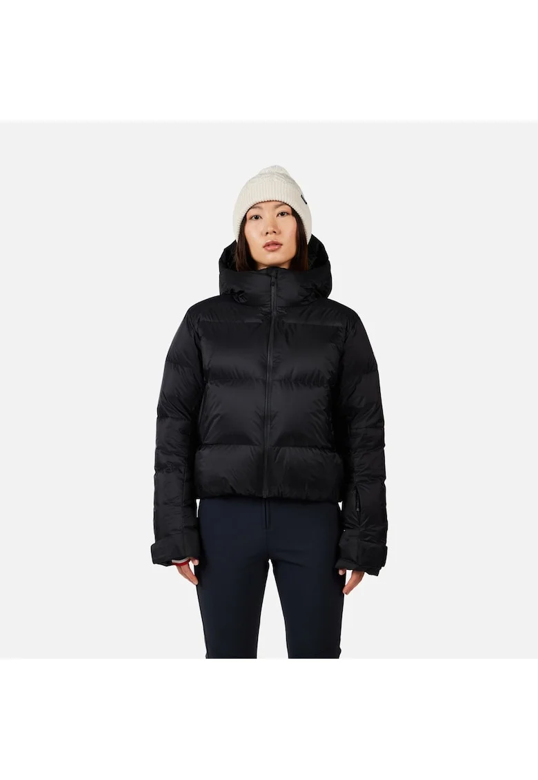 Geaca ski  W DAILLE DOWN JKT, cu puf, negru, pentru dama, Negru