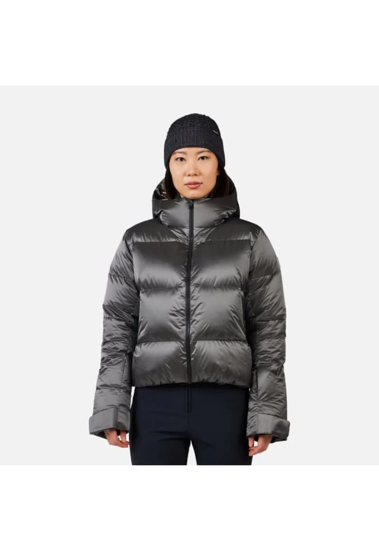 Geaca ski  W DAILLE DOWN JKT, cu puf, culoare argintiu, pentru dama, marime