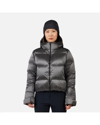 Geaca ski  W DAILLE DOWN JKT, cu puf, culoare argintiu, pentru dama, marime
