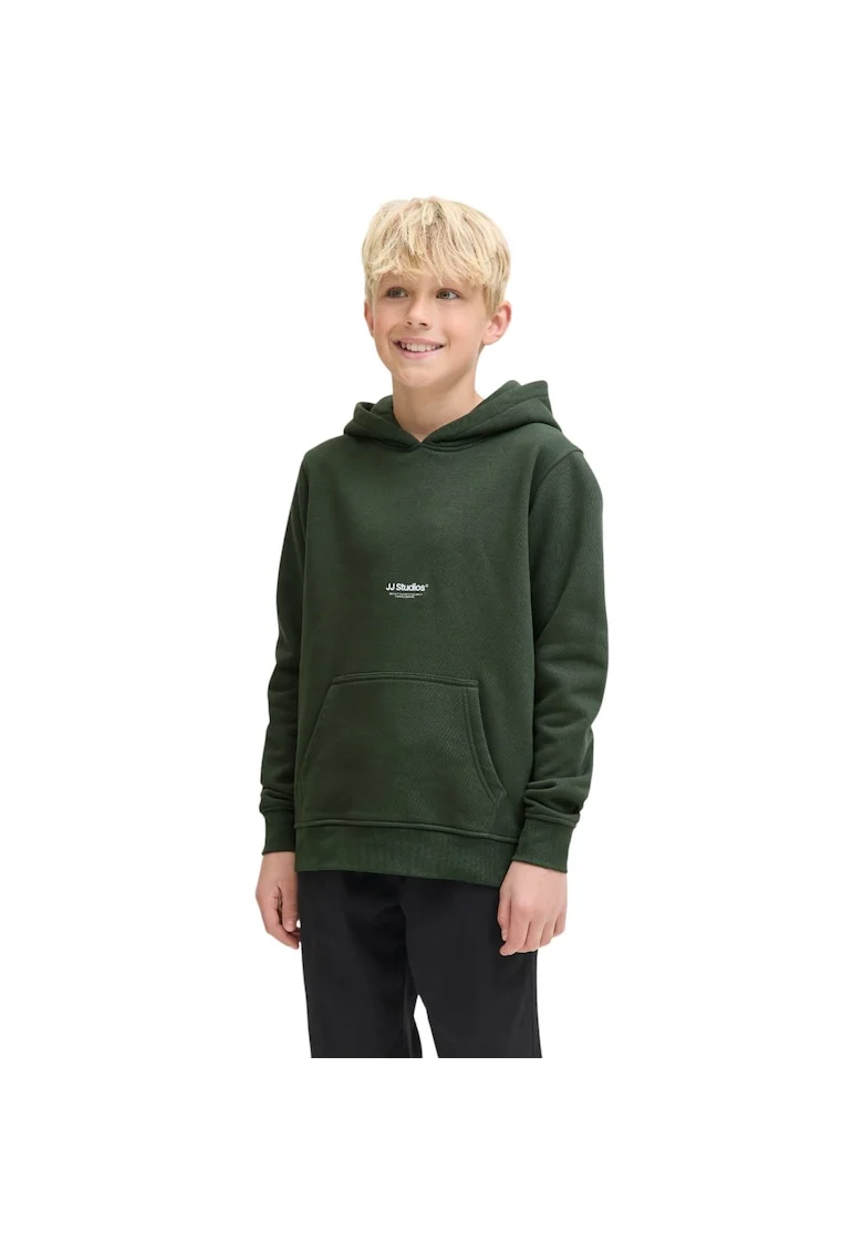 Hanorac JACK &JONES Soho Sweat Hood JNR 49182, Kaki