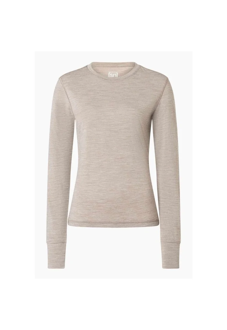 Bluza de corp din amestec de lana TUNDRA175, pentru dame, culoarea kaki, Kaki
