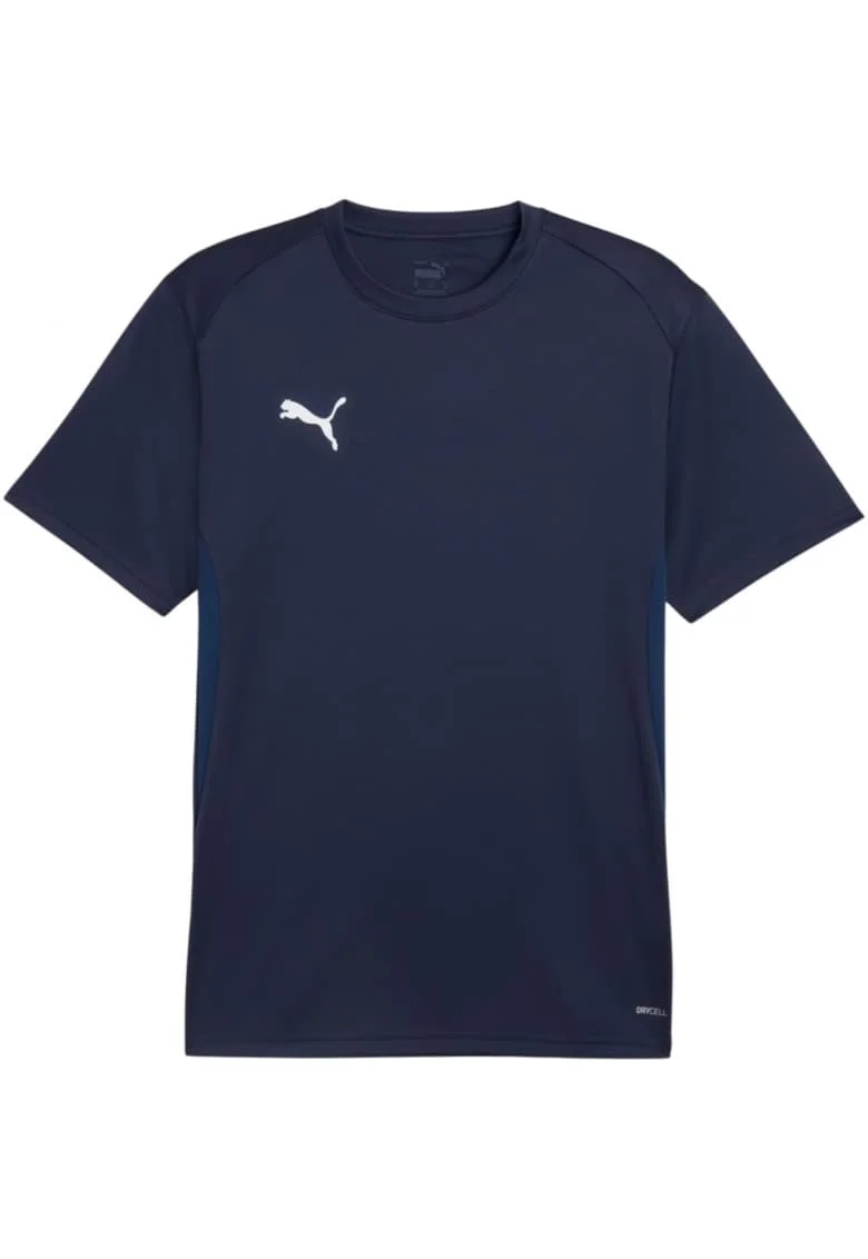 Tricou sport barbati,  Teamgoal, bleumarin, material respirabil