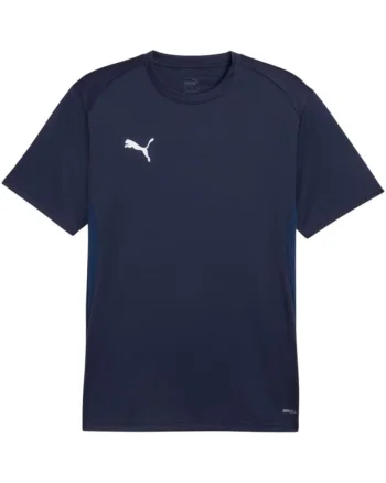 Tricou sport barbati,  Teamgoal, bleumarin, material respirabil