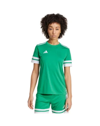 Tricou sport dama  Squadra 25, verde, material respirabil