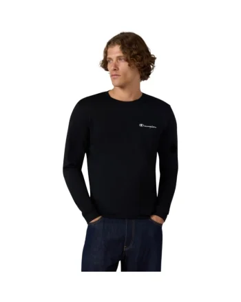 Bluza sport barbati  221799 Kk001, cu maneca lunga, negru, bumbac