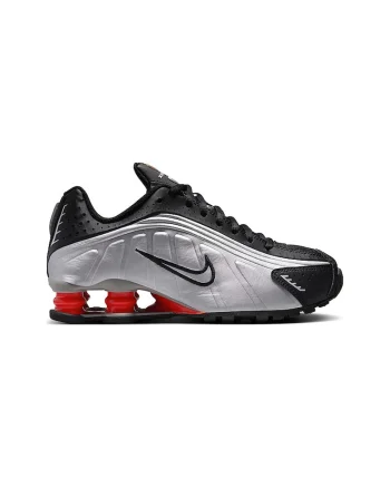 Pantofi sport  pentru Fete, shox r4 ya, CW2626-005, Argintiu, Argintiu