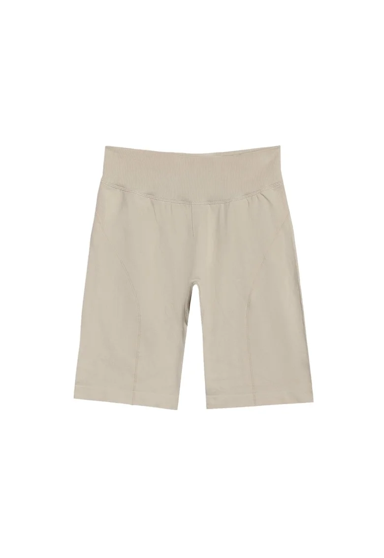 Colanti scurti sport dama  bej,