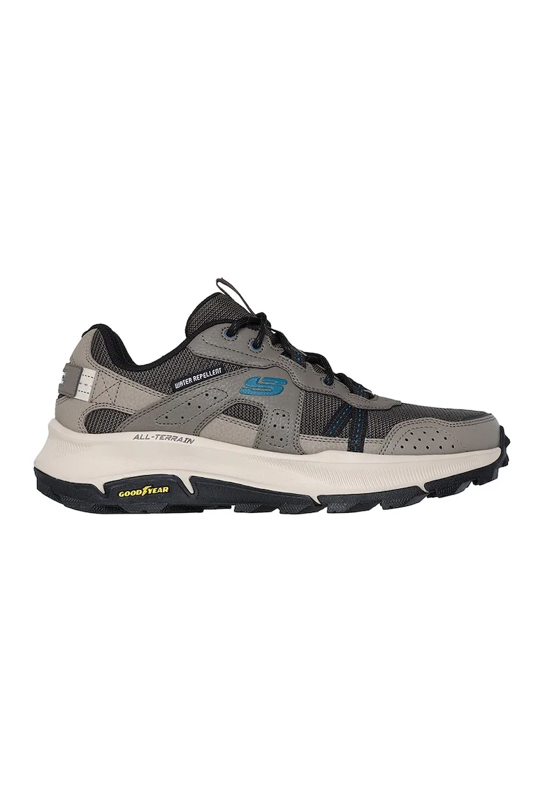 Pantofi din piele pentru drumetii Equalizer 5.0 Trails, Gri inchis
