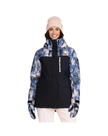 Geaca de ski regular fit cu gluga si guler