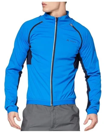 Jacheta de ciclism softshell cu maneci detasabile,