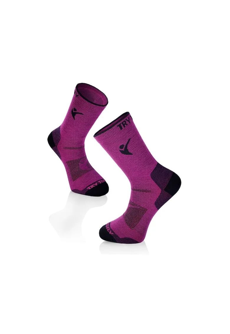 Sosete pentru turism montan HIKING SOCKS - 546797, Multicolor
