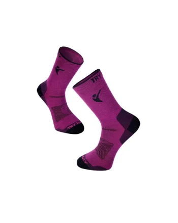 Sosete pentru turism montan HIKING SOCKS - 546797, Fucsia