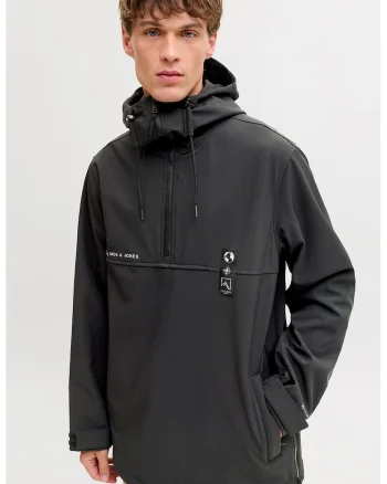Geaca pull-on pentru schi, Negru