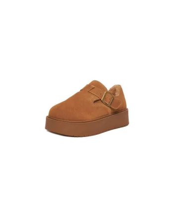 Pantofi sport copii HY669015S,  Piele naturala, Maro