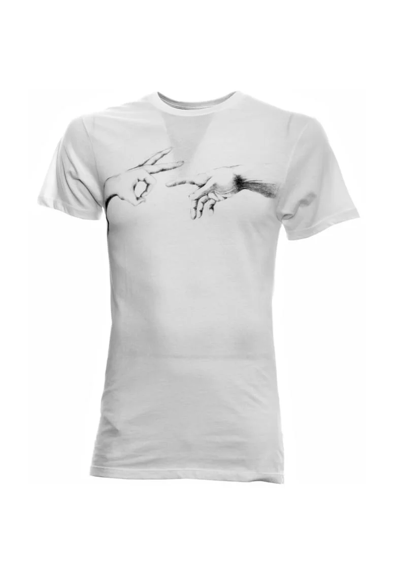 Tricou  Just The Tip barbati, Alb