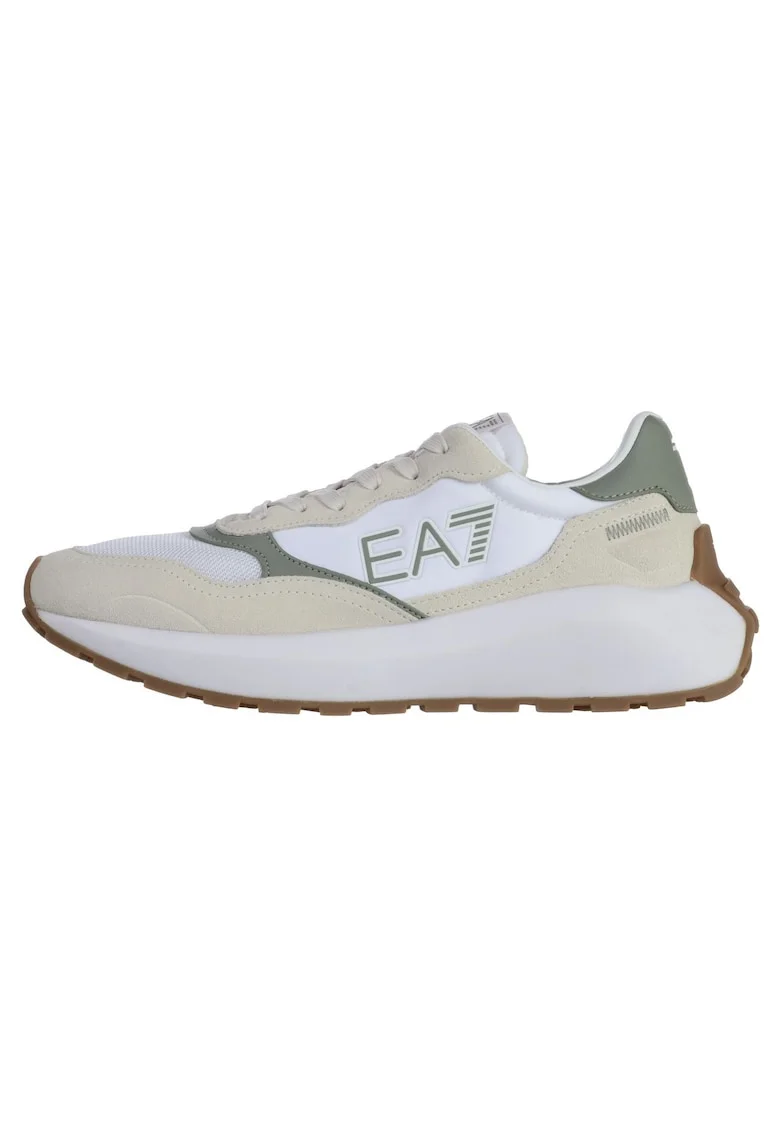 Pantofi sport Emporio Armani  Wader X8X186XK4010U474 Barbati Alb, Alb